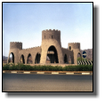 A roundabout in Hatta